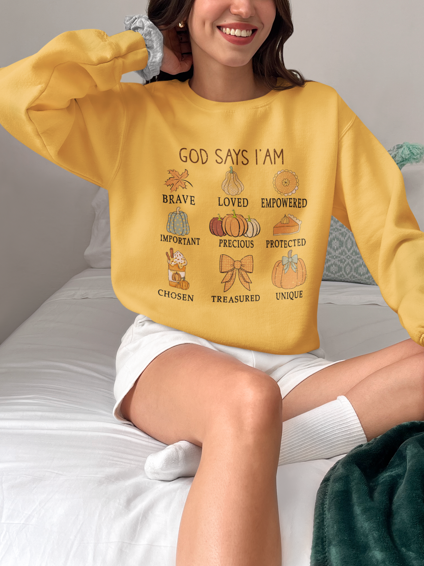 God Says Unisex Crewneck Sweatshirt