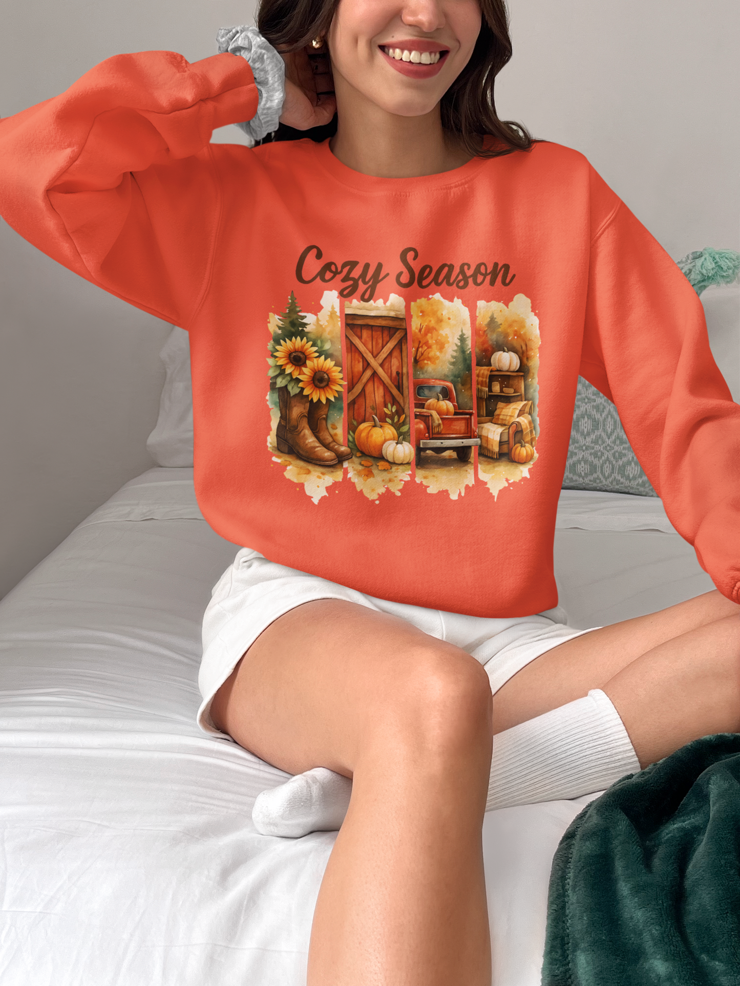Cozy Season Unisex Crewneck Sweatshirt