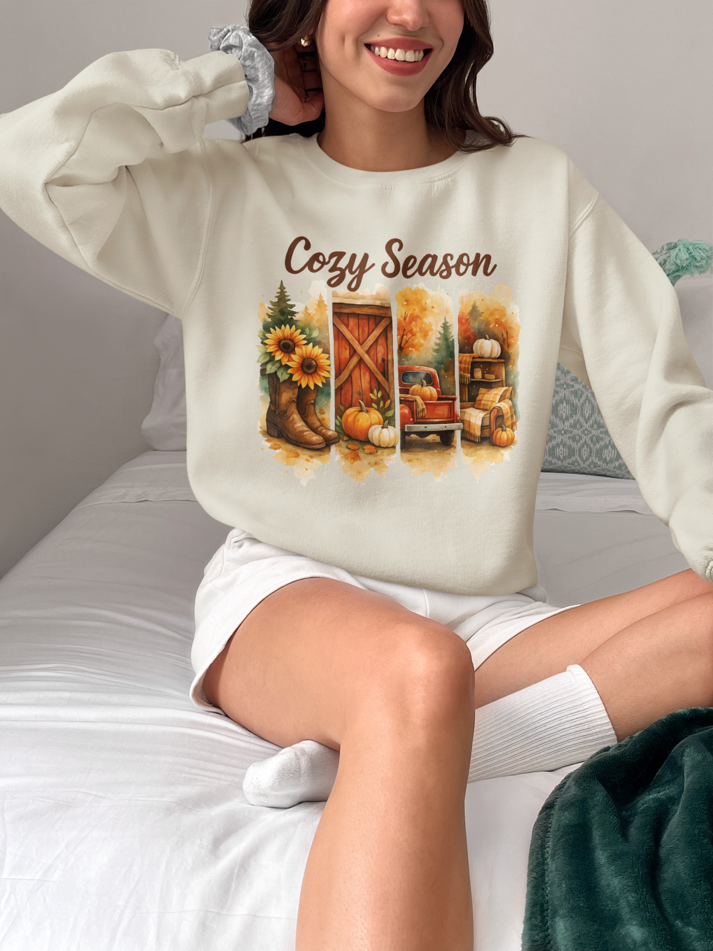 Cozy Season Unisex Crewneck Sweatshirt