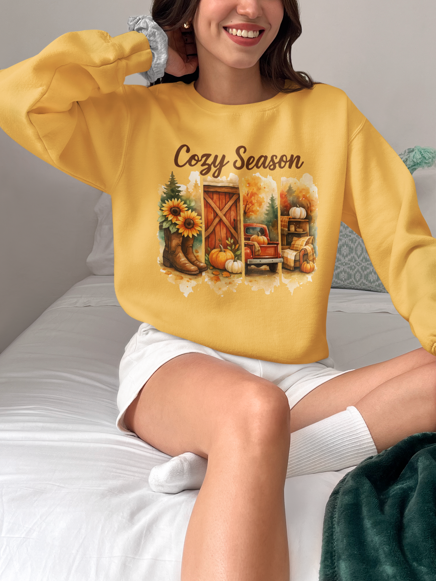 Cozy Season Unisex Crewneck Sweatshirt