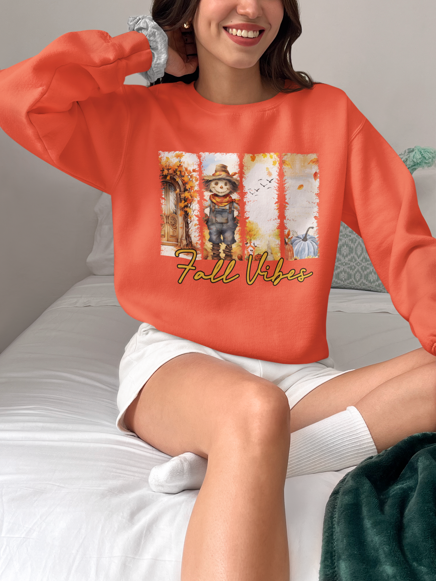 Fall Vibes Unisex Crewneck Sweatshirt