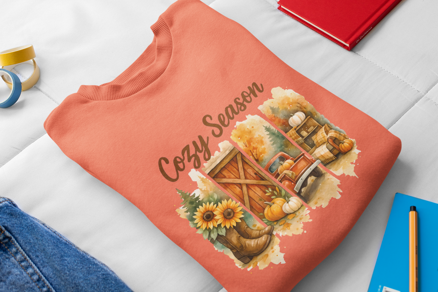 Cozy Season Unisex Crewneck Sweatshirt