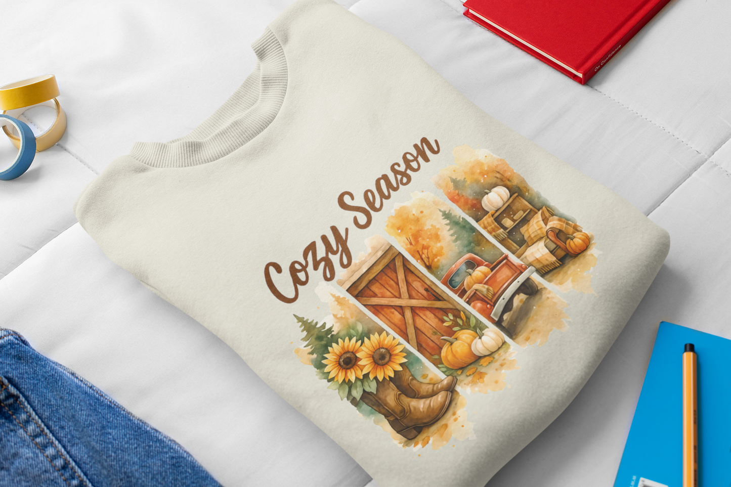 Cozy Season Unisex Crewneck Sweatshirt