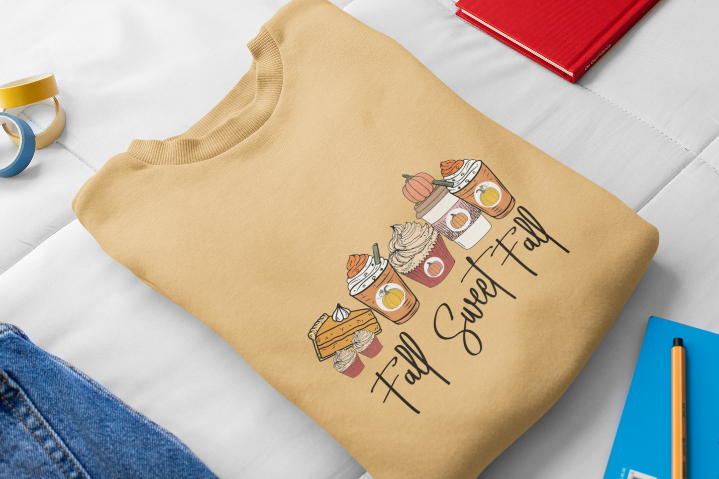 Fall Sweet Fall Unisex Crewneck Sweatshirt