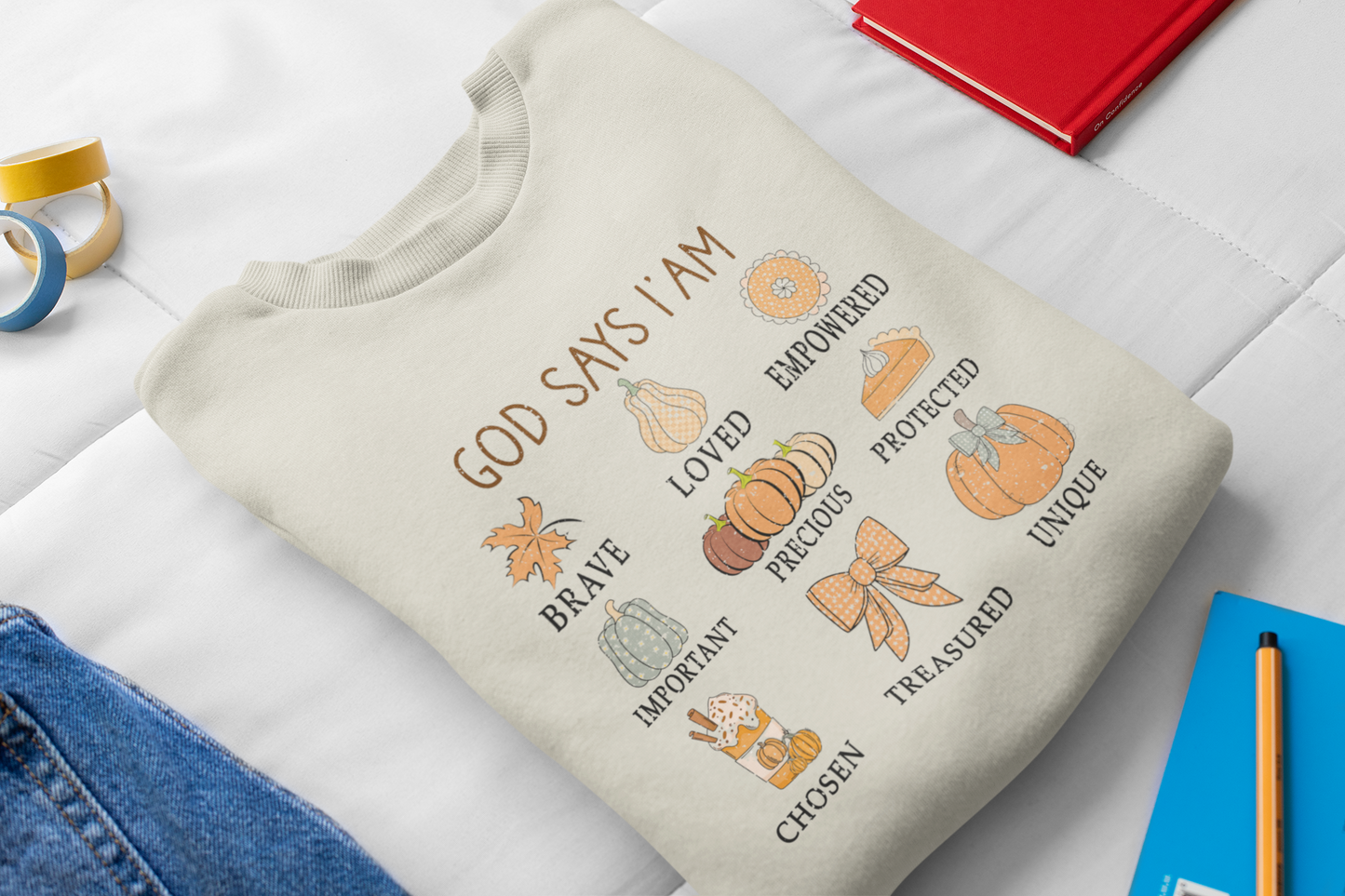 God Says Unisex Crewneck Sweatshirt