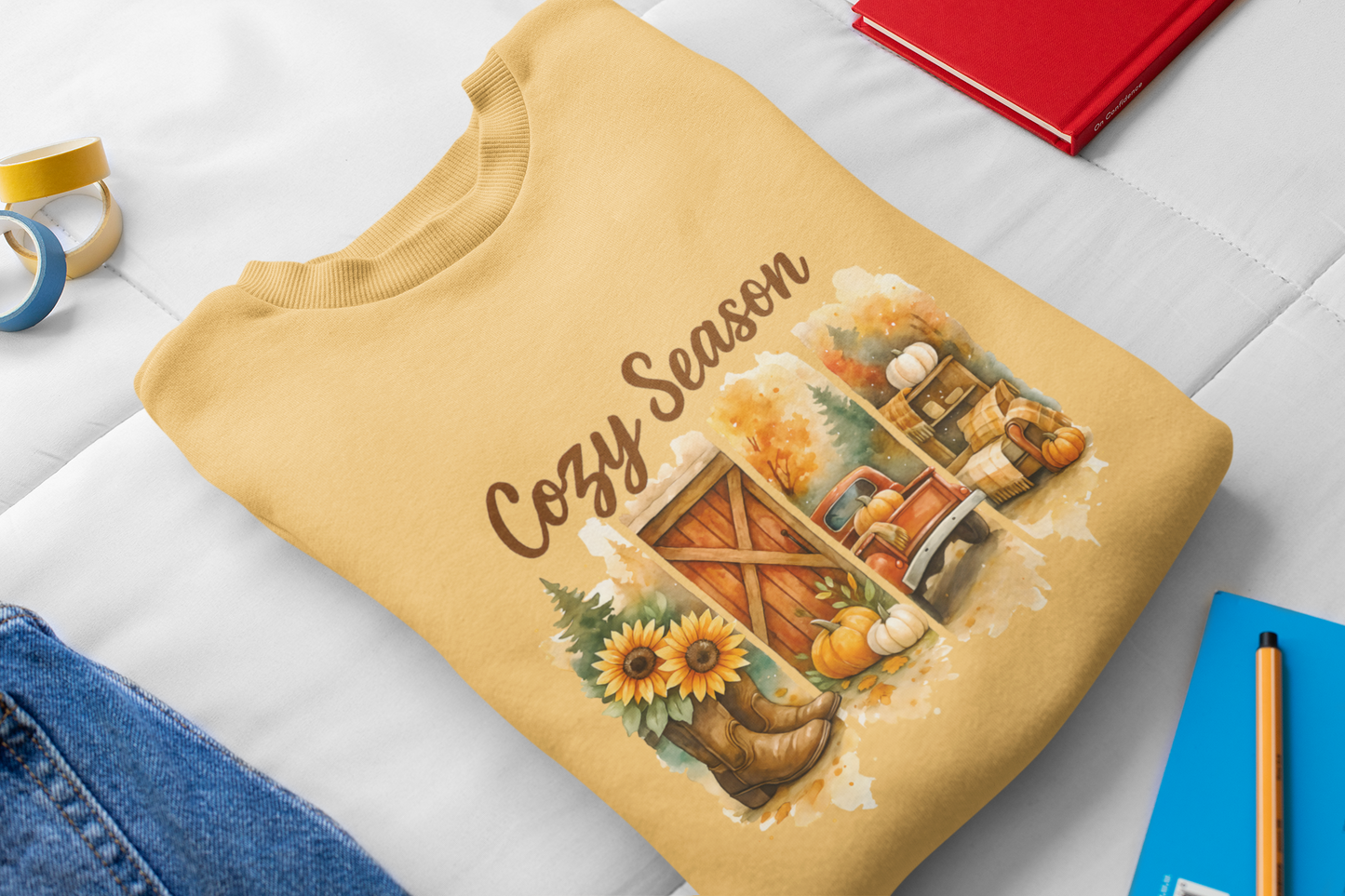 Cozy Season Unisex Crewneck Sweatshirt