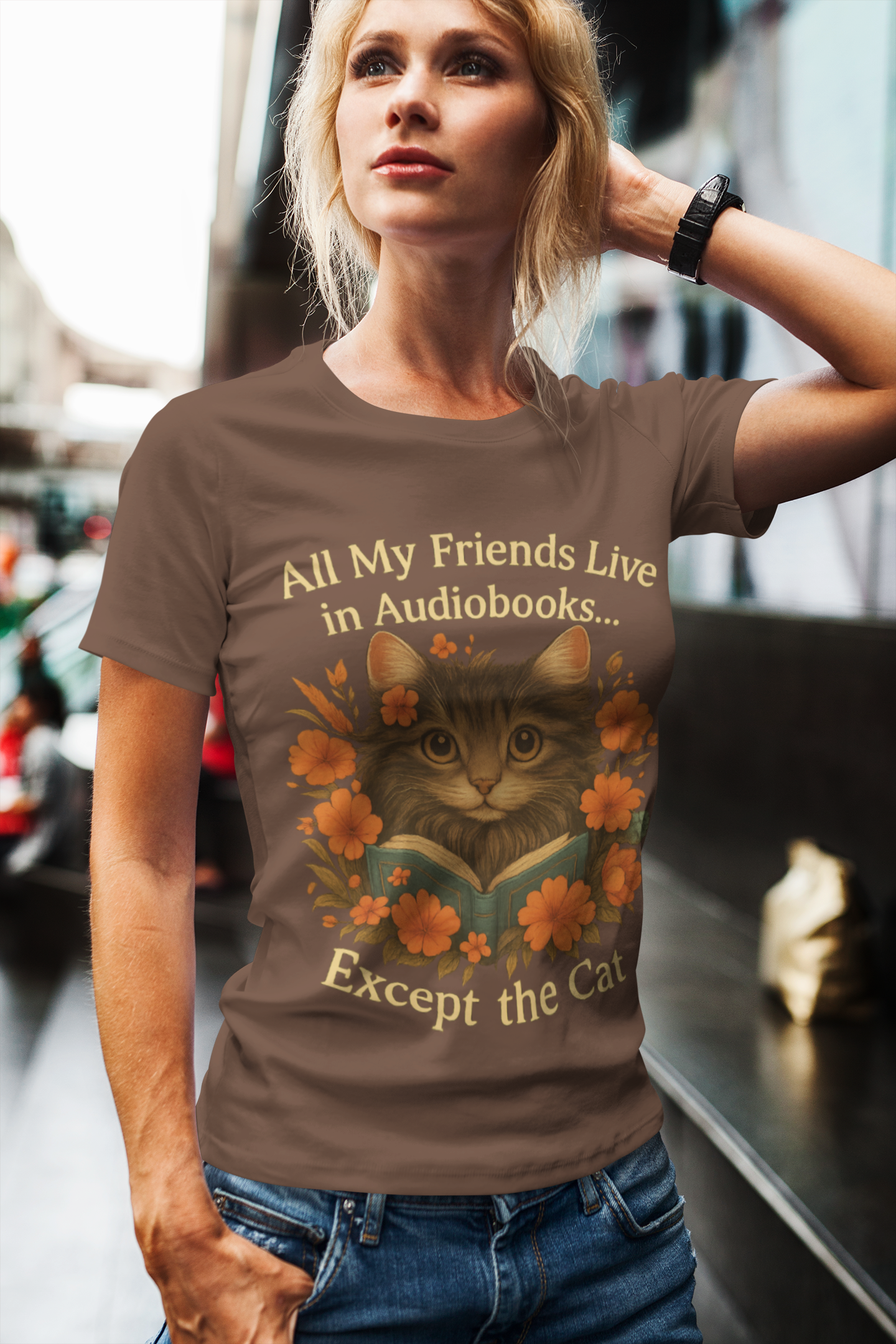 All My Friends Live in Audiobook Except My Cat