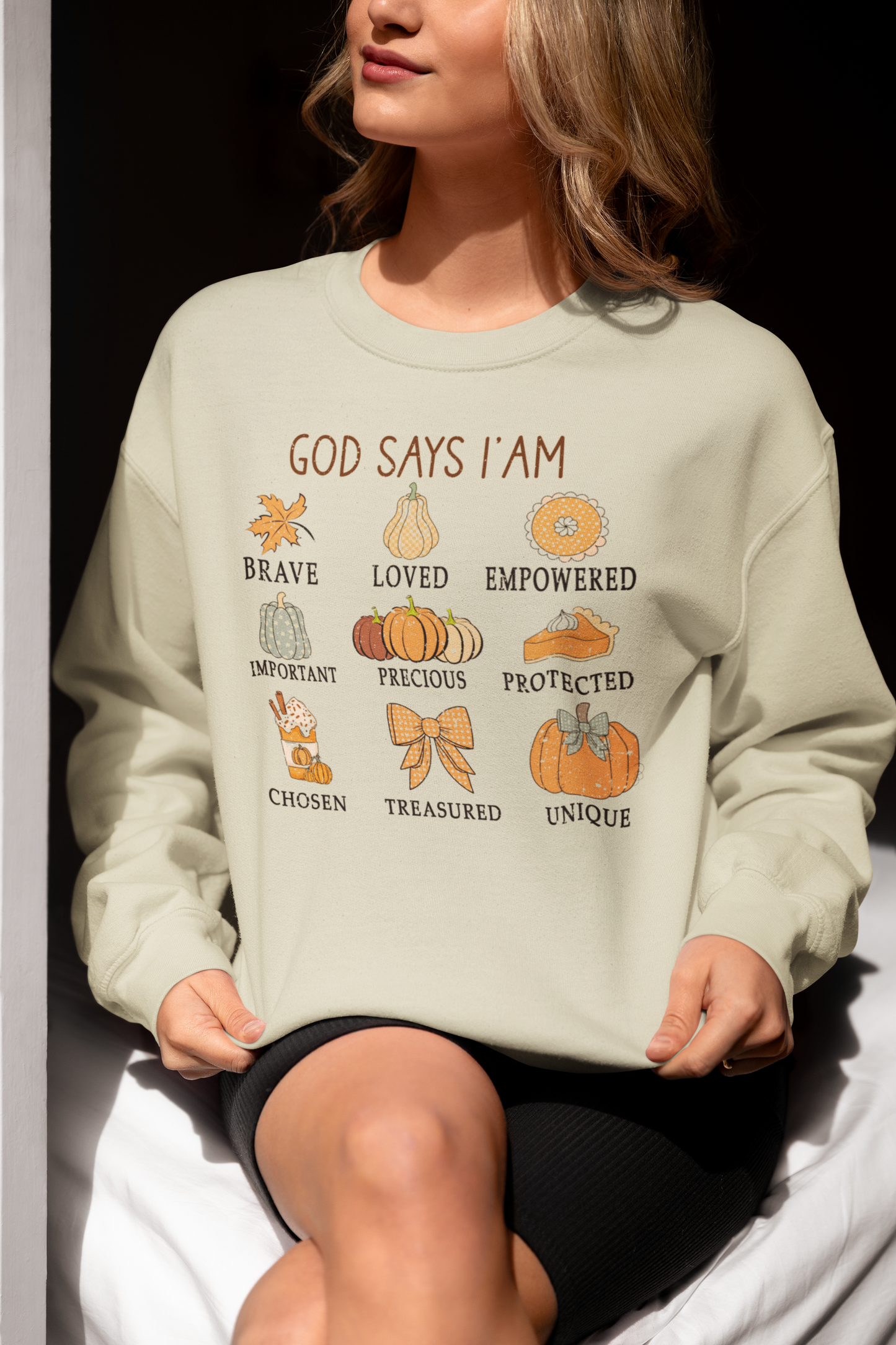 God Says Unisex Crewneck Sweatshirt