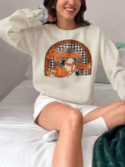 Autumn Vibes Unisex Crewneck Sweatshirt