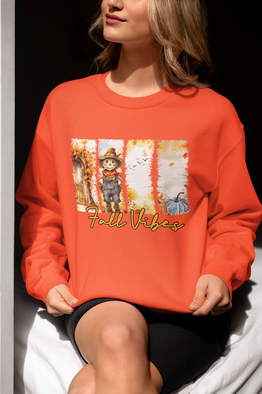 Fall Vibes Unisex Crewneck Sweatshirt